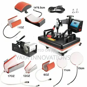 Selected Heat Press Machine Combo 8in1