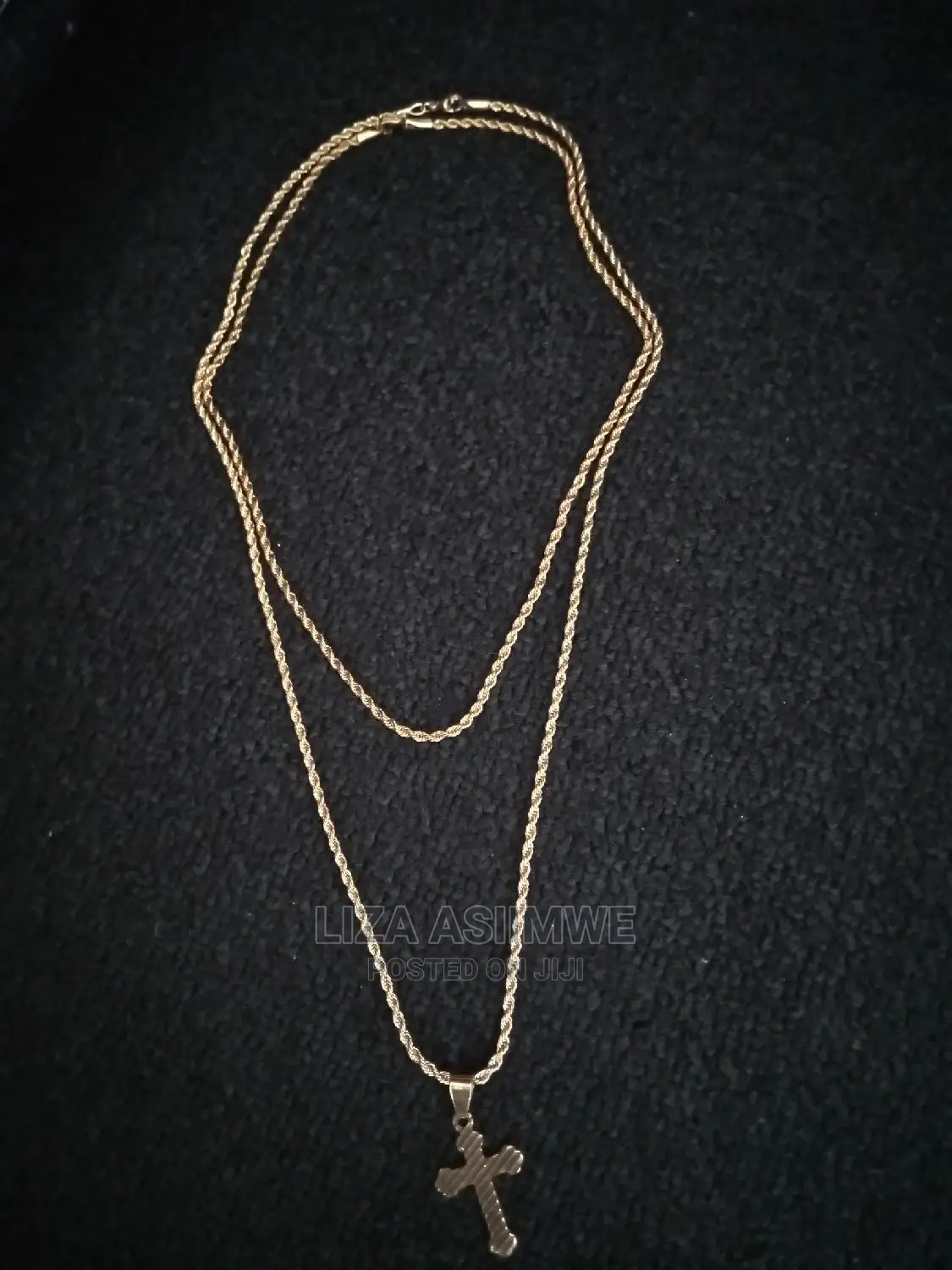 Cross Rope Necklaces Available