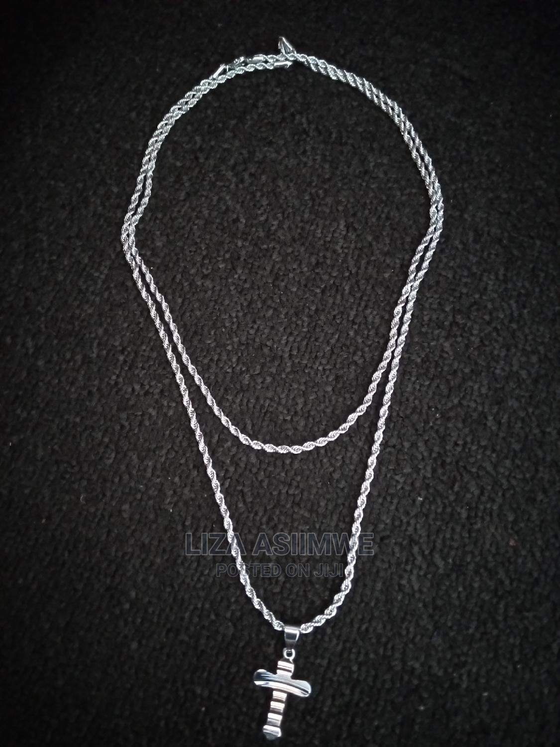 Silver Rope Necklaces Available With a 