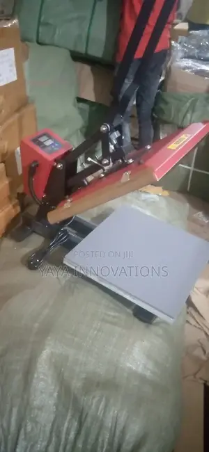 Open Up Heat Press Machine Cuyi Brand