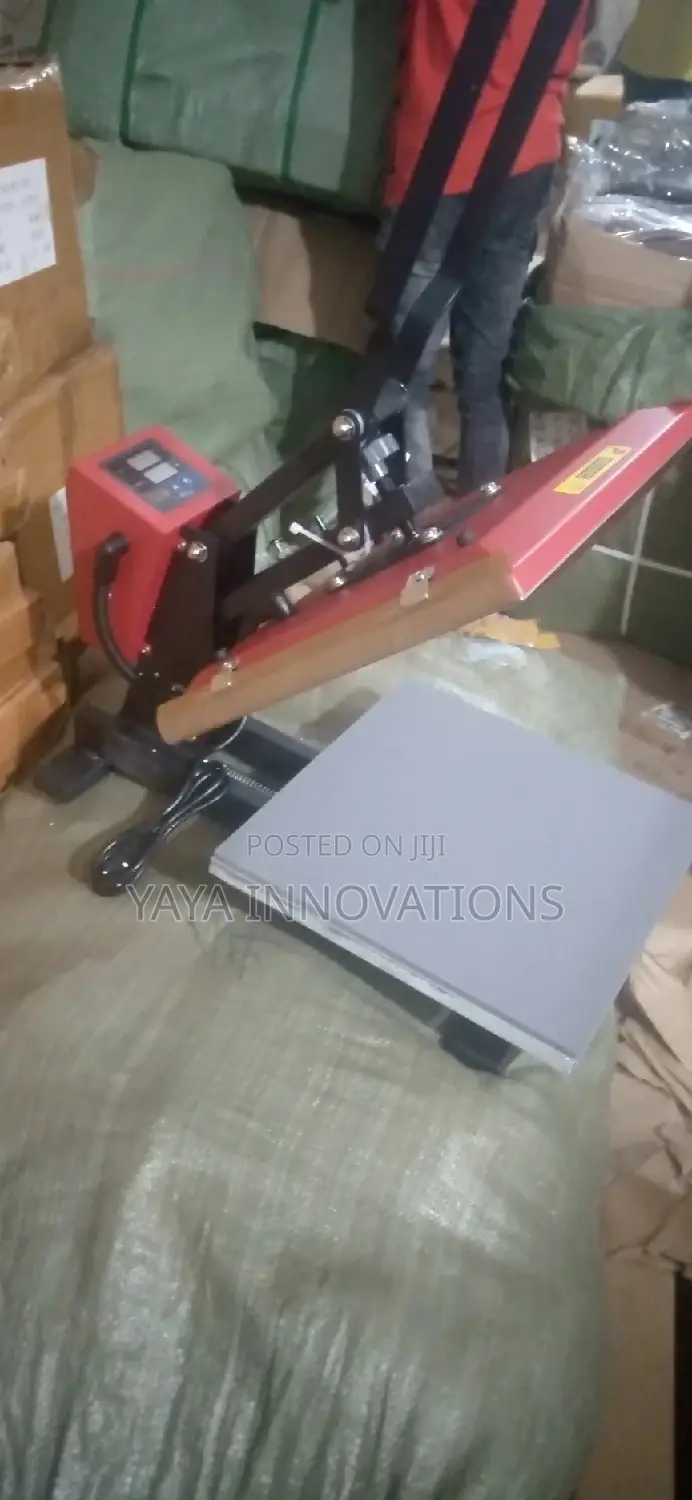 Open Up Heat Press Machine Cuyi Brand