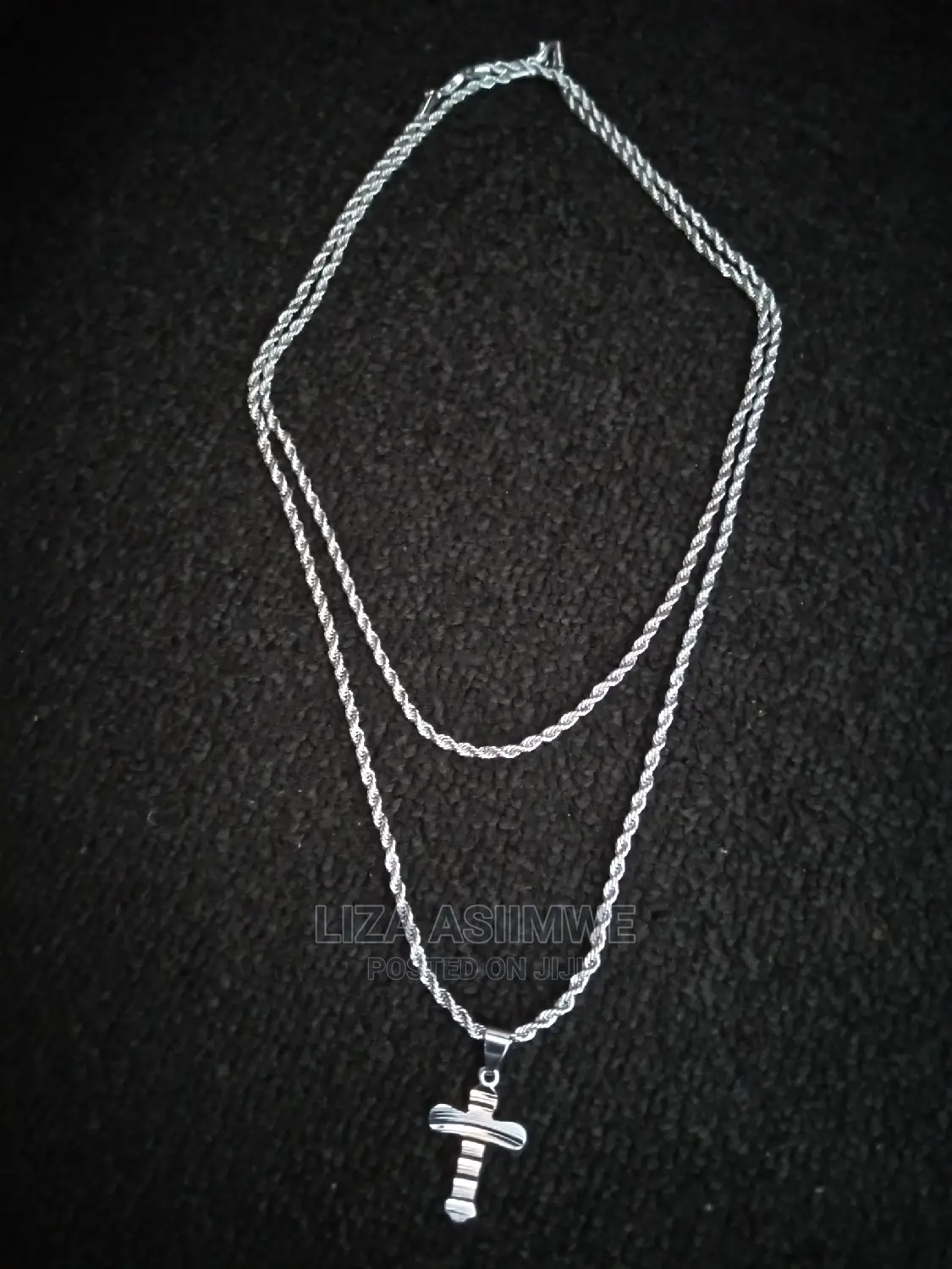 Men's Authentic and Nice Necklaces Available With a Cross