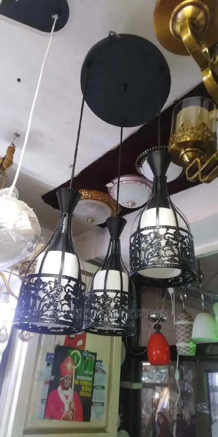 Black Pendant Light
