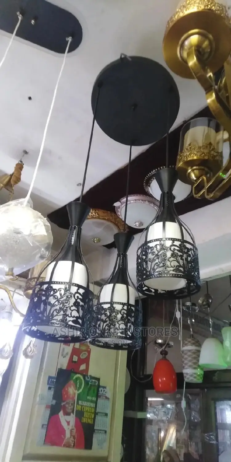 Black Pendant Light