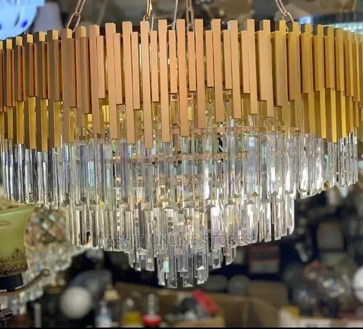 Golden Pendant Light/Ceiling Lamp