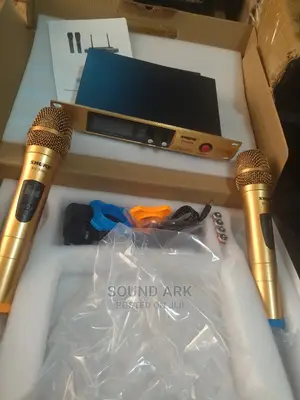 Shure Gold Wireless Microphone