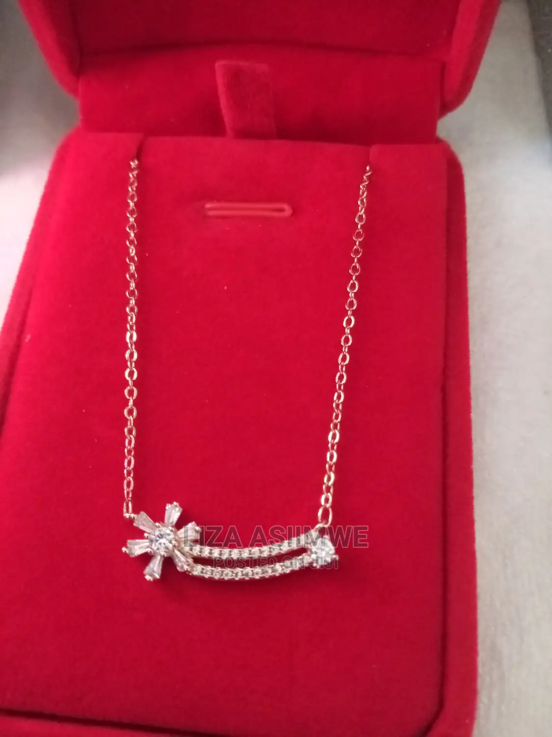 Rose Gold Necklaces Available With the Gift Box