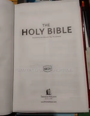 Holy Bible NKJV Thomas Nelson - Hard Cover, Red Letters