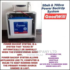 50ah 700va Power Backup System