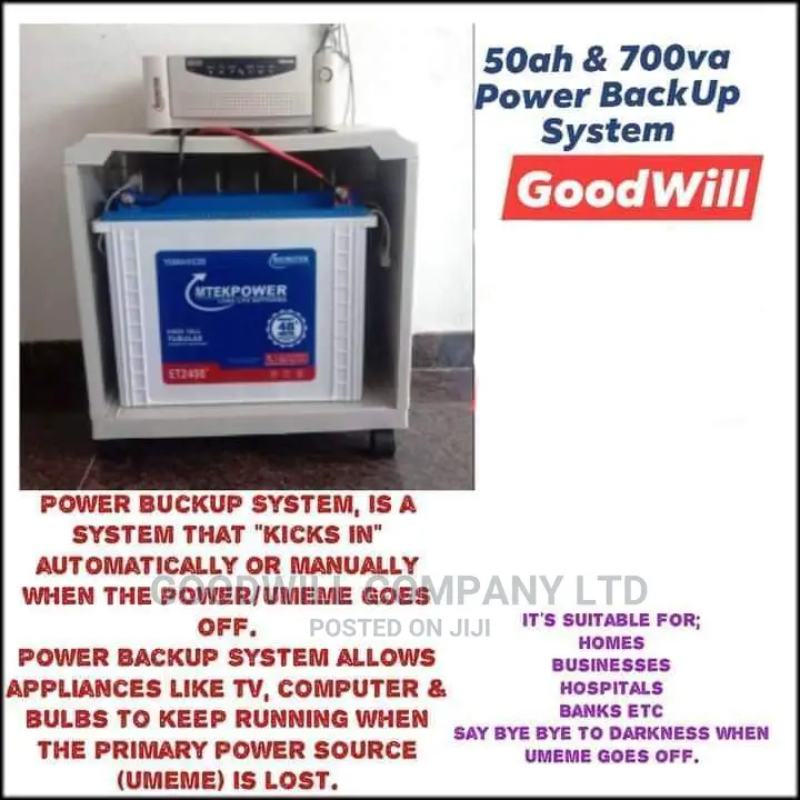 50ah 700va Power Backup System