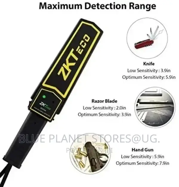 Zkteco (Original/Latest) Handheld Metal Detectors Scanners