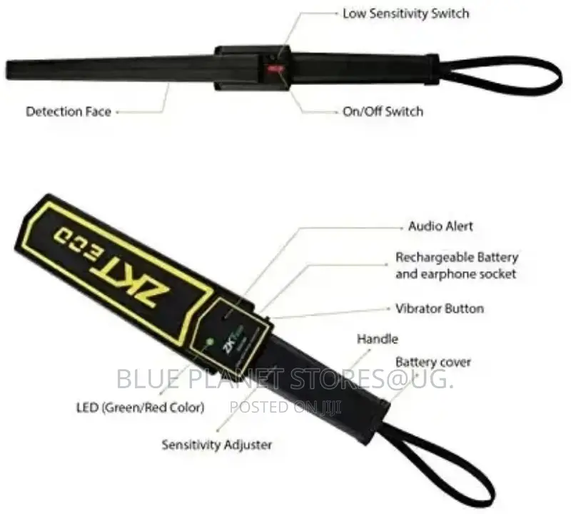 Zkteco (Original/Latest) Handheld Metal Detectors Scanners