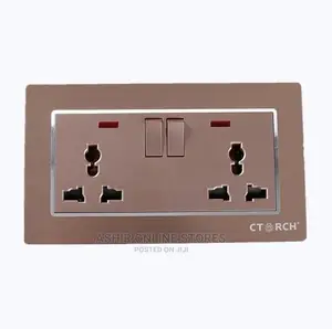 Goldish Multi Double Socket
