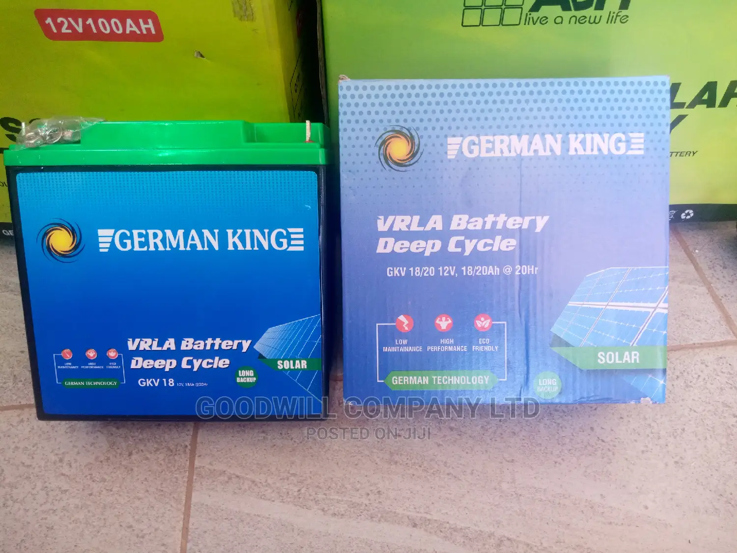 German King 18ah Battery