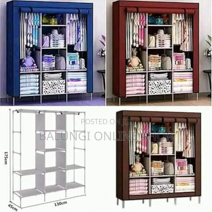 DIY Metallic Wardrobes
