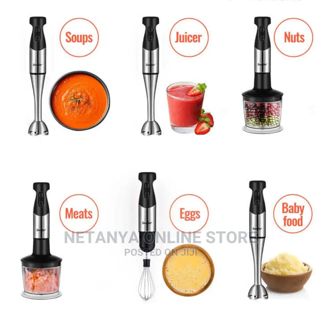 Sonifer 3in1 Hand Blender Set.