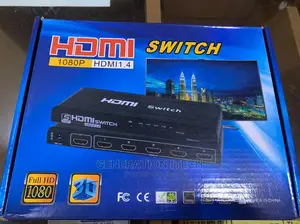 5 Port Hdmi Switcher With Remote -Supports 1080p