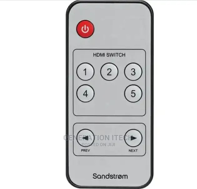 5 Port Hdmi Switcher With Remote -Supports 1080p