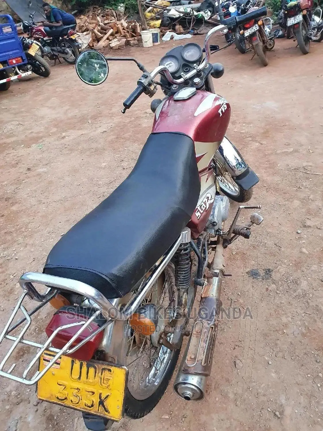 TVS Apache 180 RTR 2018 Red