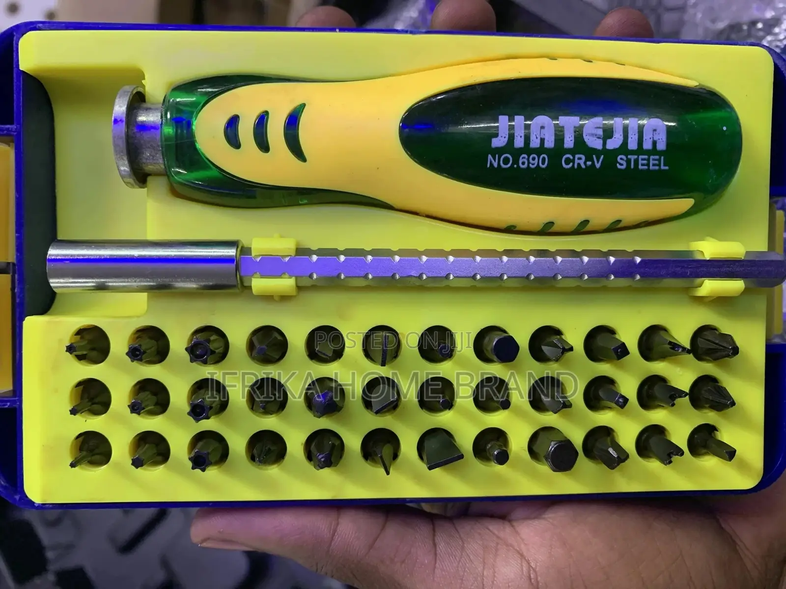Tool SET With 38pcs SCREWDRIVER