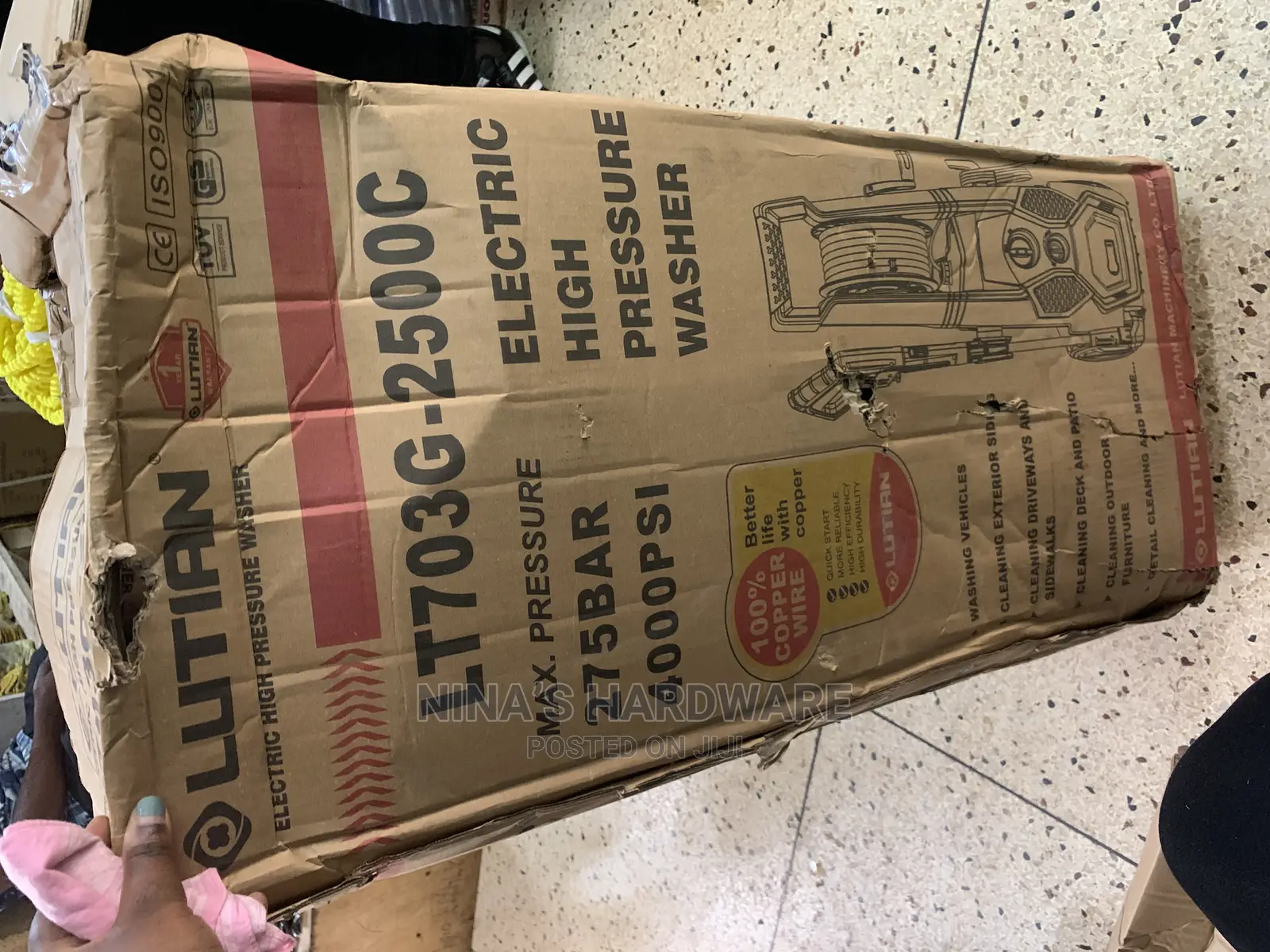 Lutian Electric High Pressure Washer/ Jet Washer