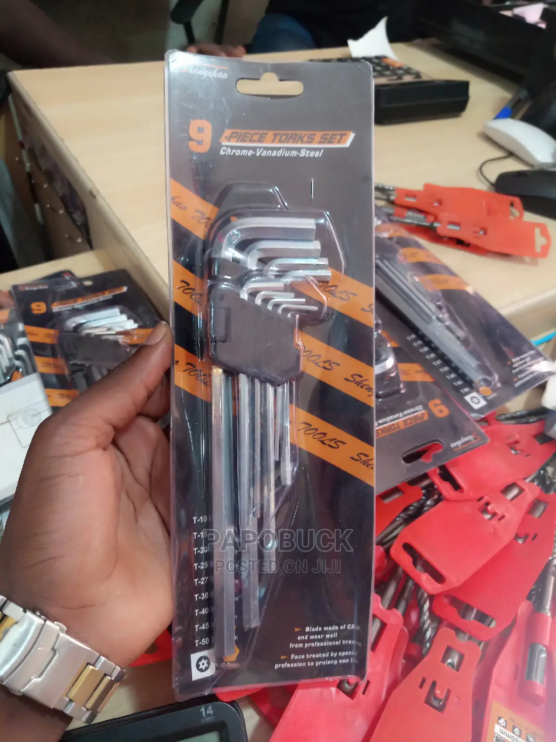 9 Pieces Torks Set