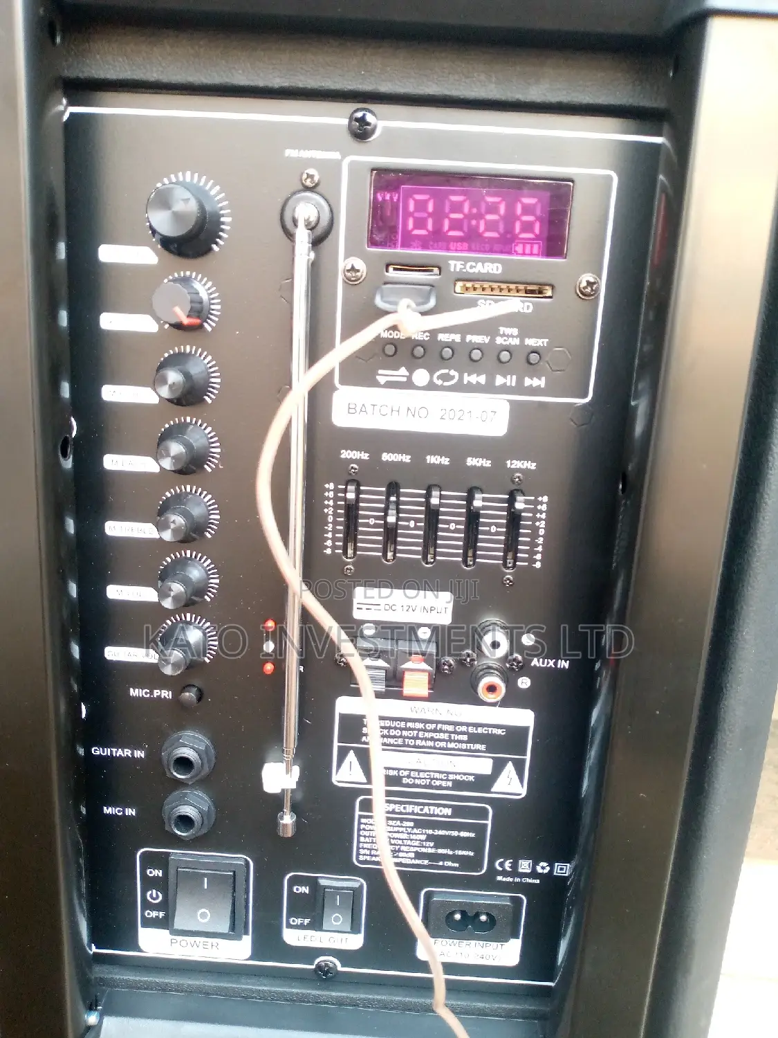 Dual Cortina Speaker