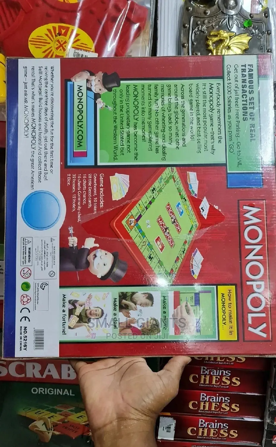 Real Monopoly Board Game