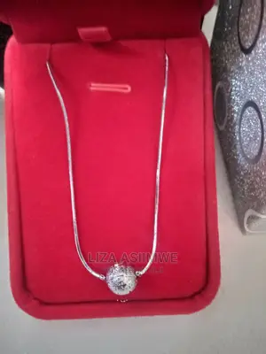 Simple Silver Necklaces Available With the Gift Box