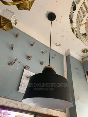 Black Pendant Lamp Holder