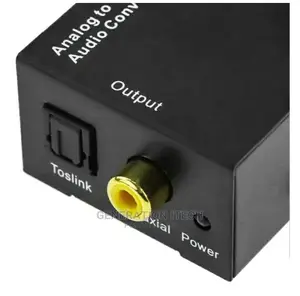 Analogue to Digital Audio Converter- Banana to Optical