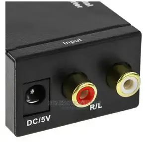 Analogue to Digital Audio Converter- Banana to Optical