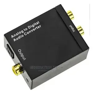 Analogue to Digital Audio Converter- Banana to Optical