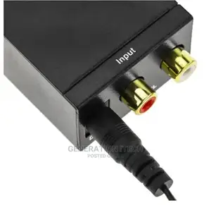 Analogue to Digital Audio Converter- Banana to Optical