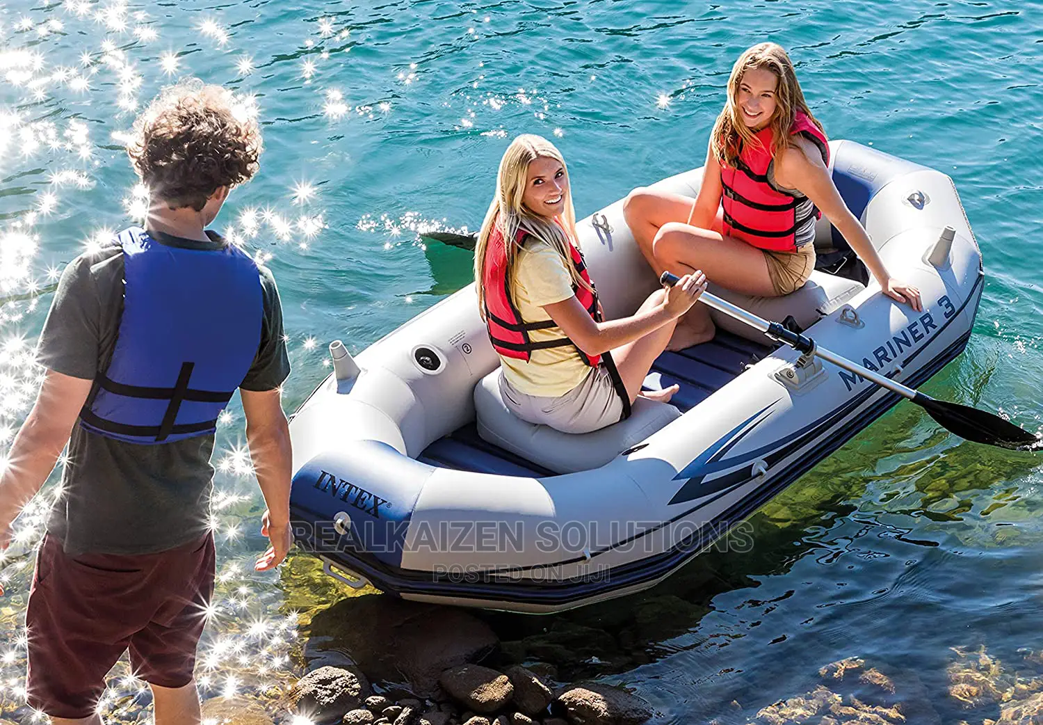 Intex 3 Person Mariner 3 Inflatable Boat