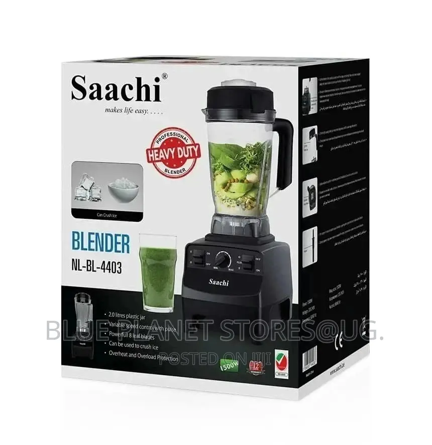 Saachi 2.0litres Heavy Duty Blenders || 1500w || NL-BL-4403