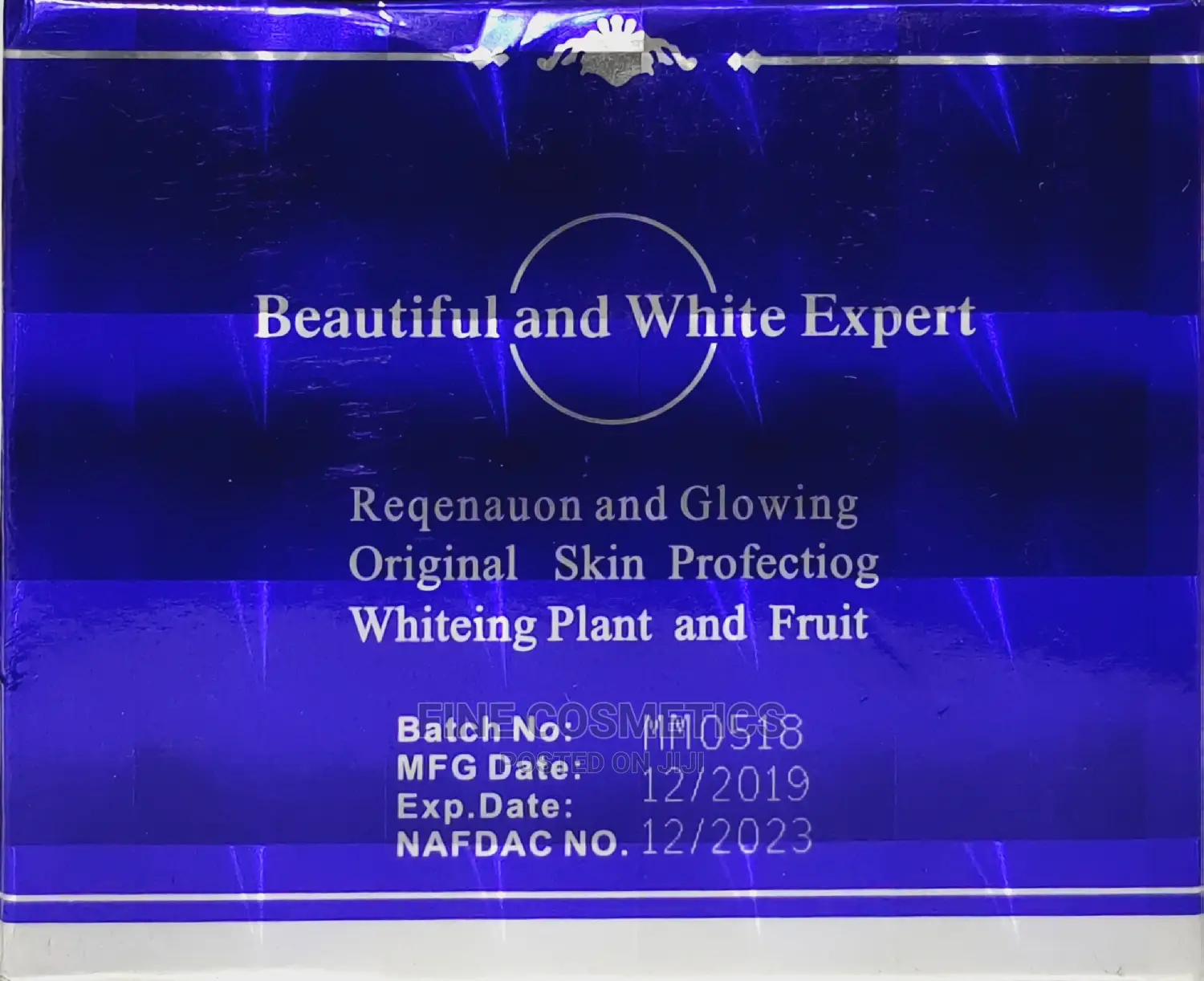 Amos MAKE ME WHITE 7days None Hydroquinone Fade Milk Cream