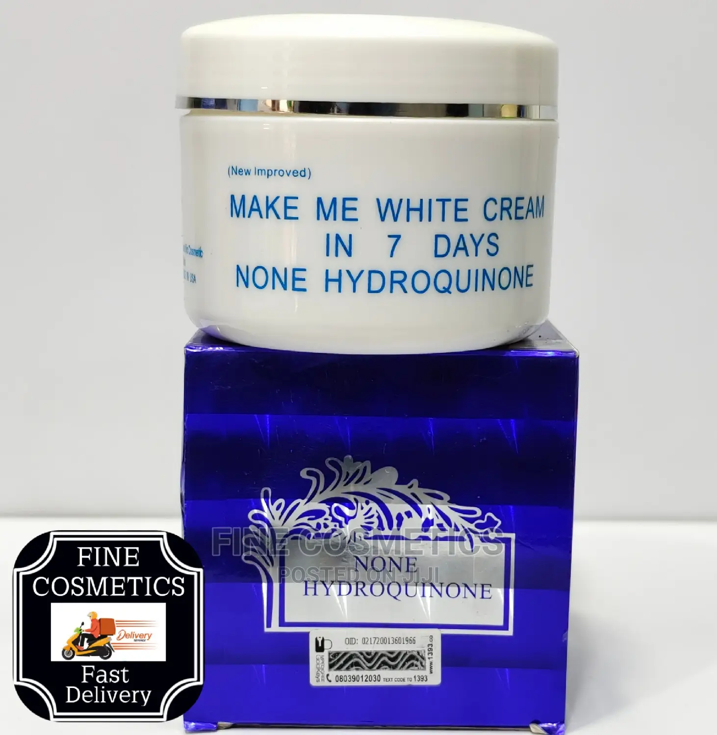 Amos MAKE ME WHITE 7days None Hydroquinone Fade Milk Cream