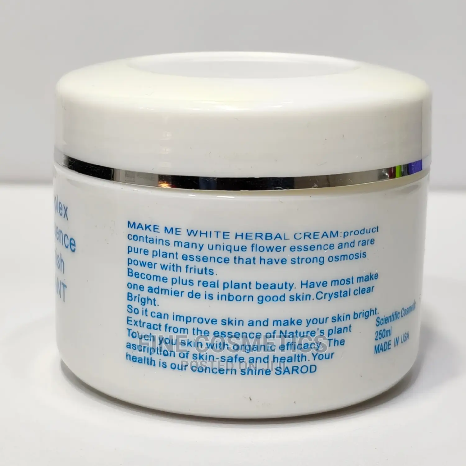 Amos MAKE ME WHITE 7days None Hydroquinone Fade Milk Cream