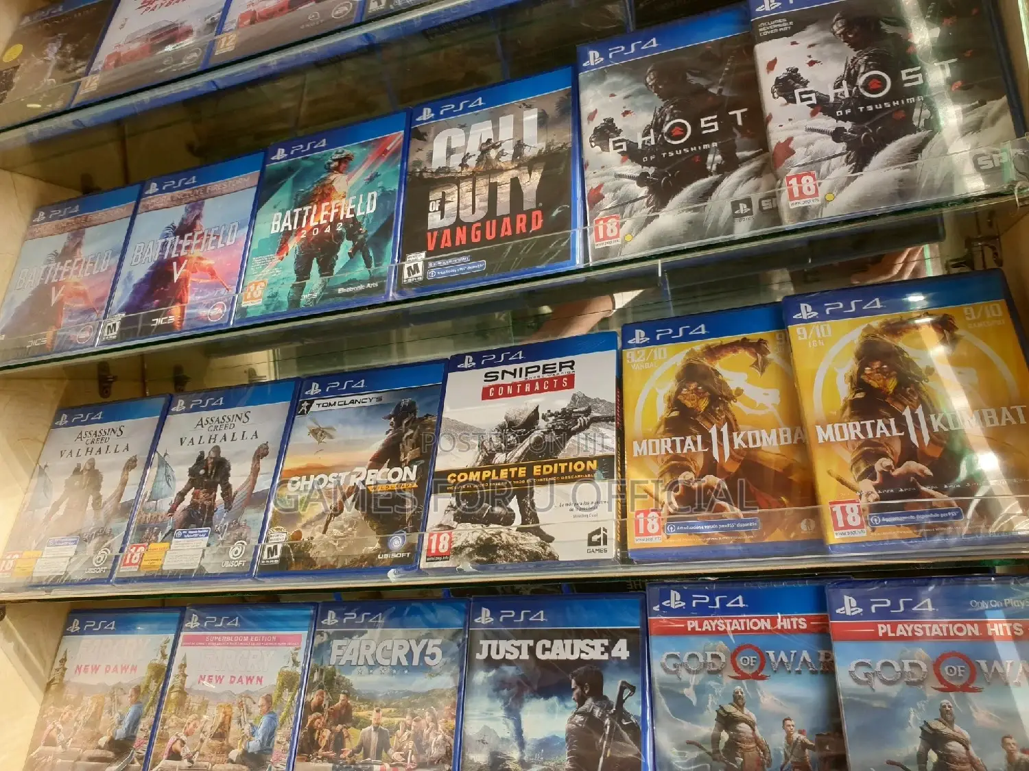 Ps4 Brand New Games Collection