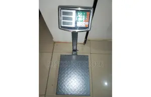Platform Weighing Scale With a Chequerd Base