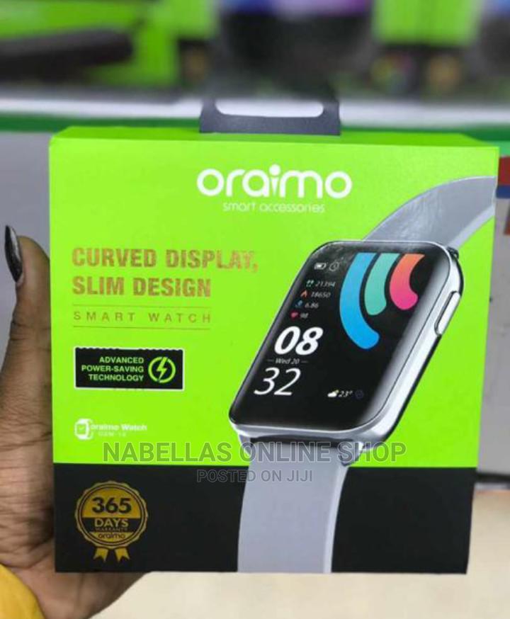 Oraimo Curved Display Smart Watch Original in Central Division Smart Watches & Trackers