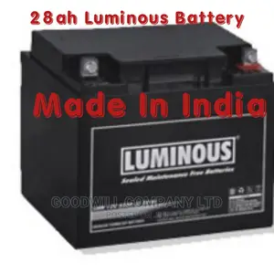 Photo - 28ah Luminous Battery Made in India