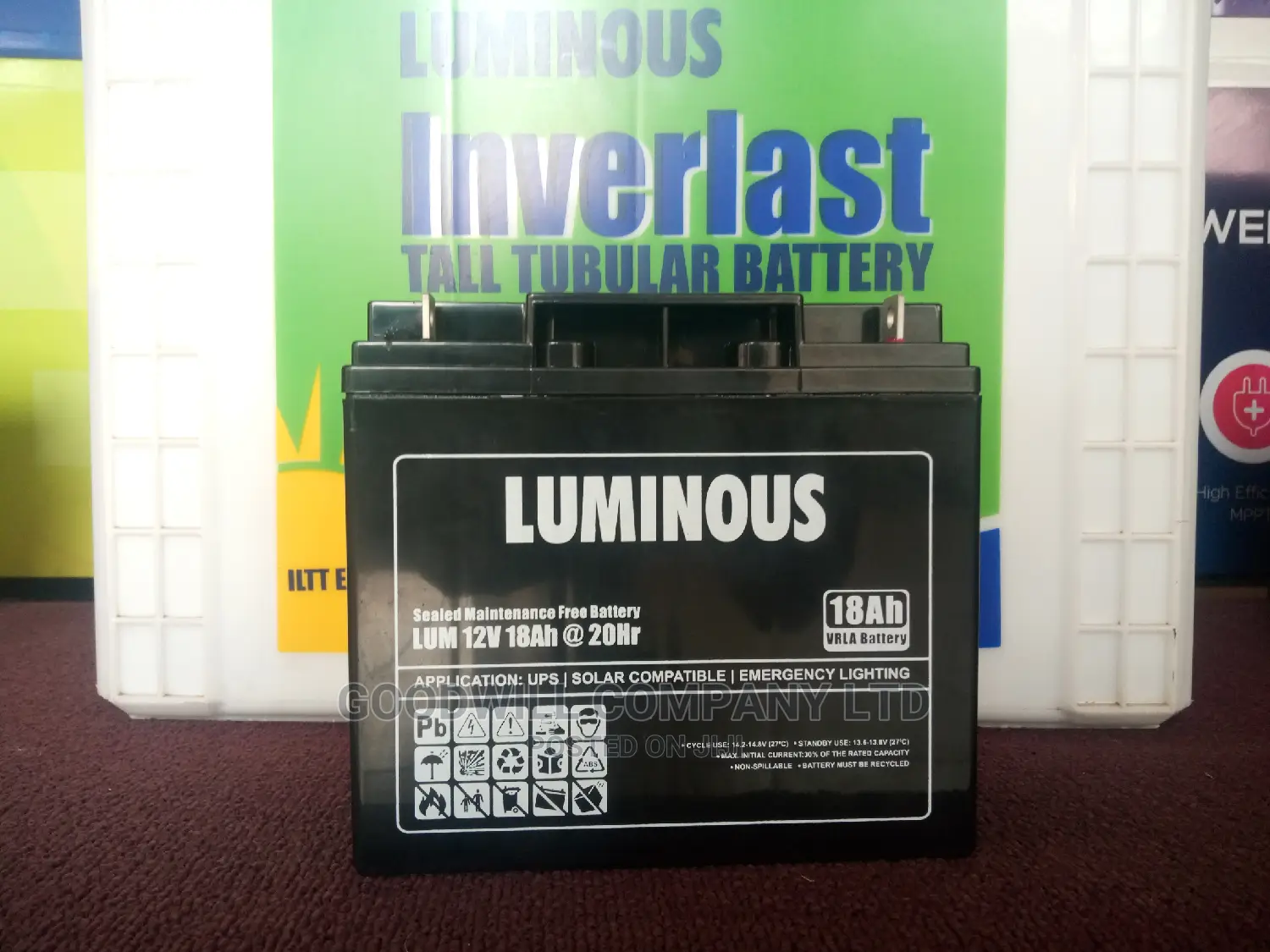 18ah Luminous Battery Made in India