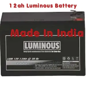 Photo - 12ah Luminous Battery Made in India