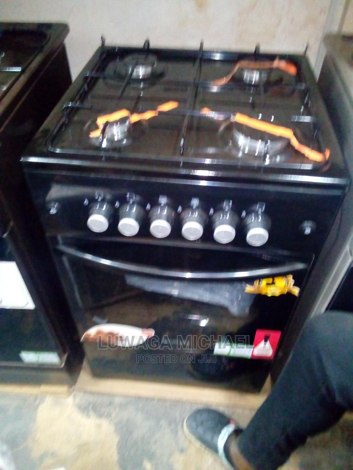 Blue Frame Full Gas Cooker in Central Division Kitchen Appliances