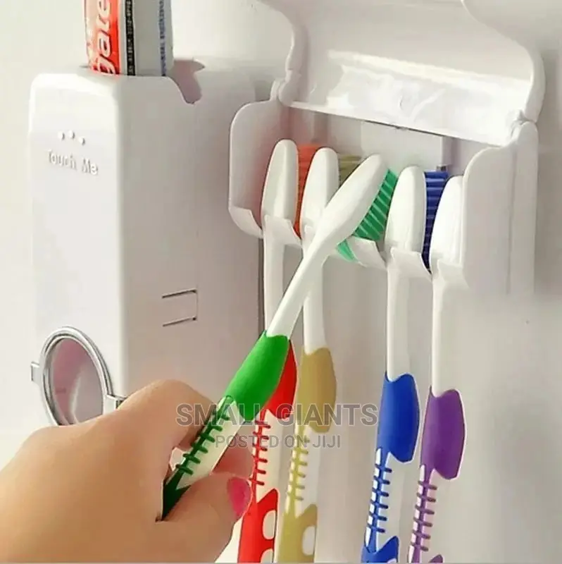 Toothpaste/Toothbrush Dispenser