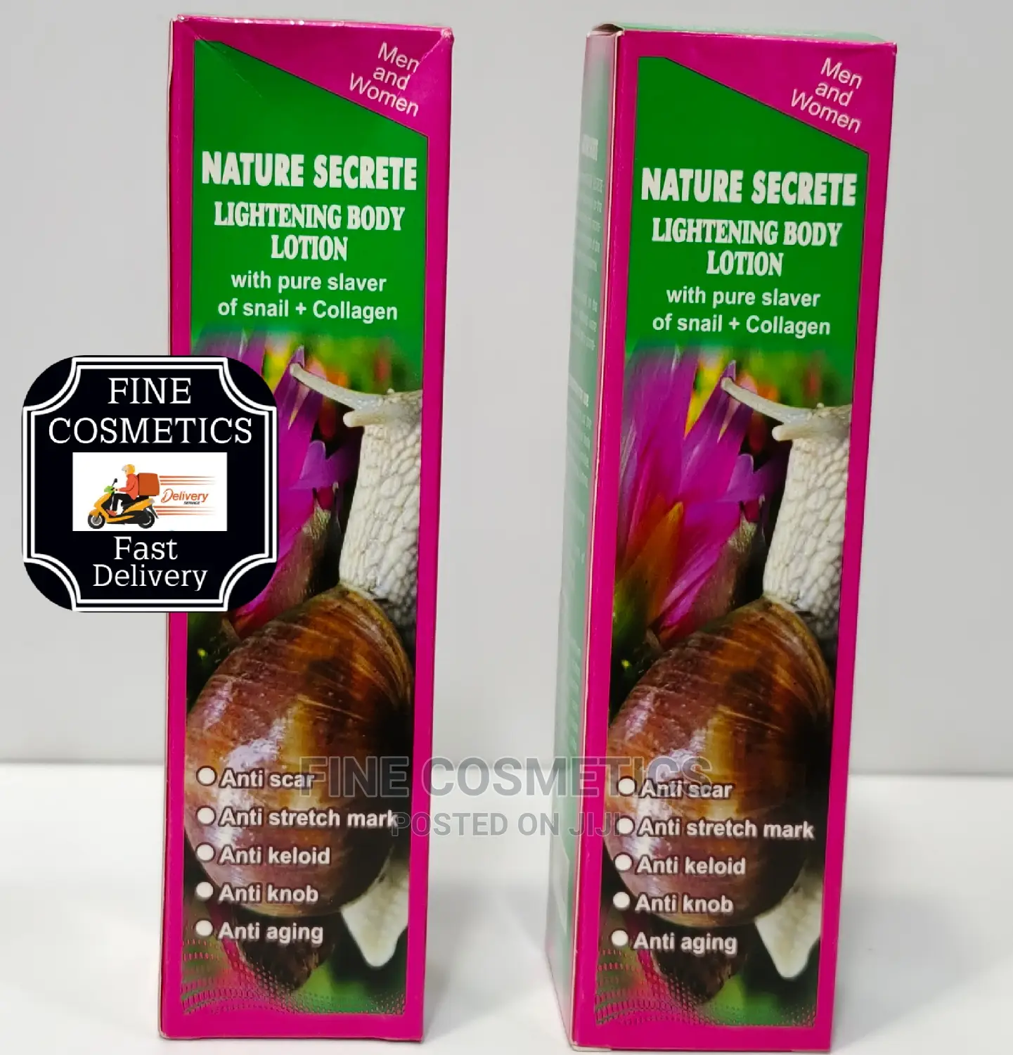 Nature Secret Lightening Body Lotion With Snail Oil+Collagen