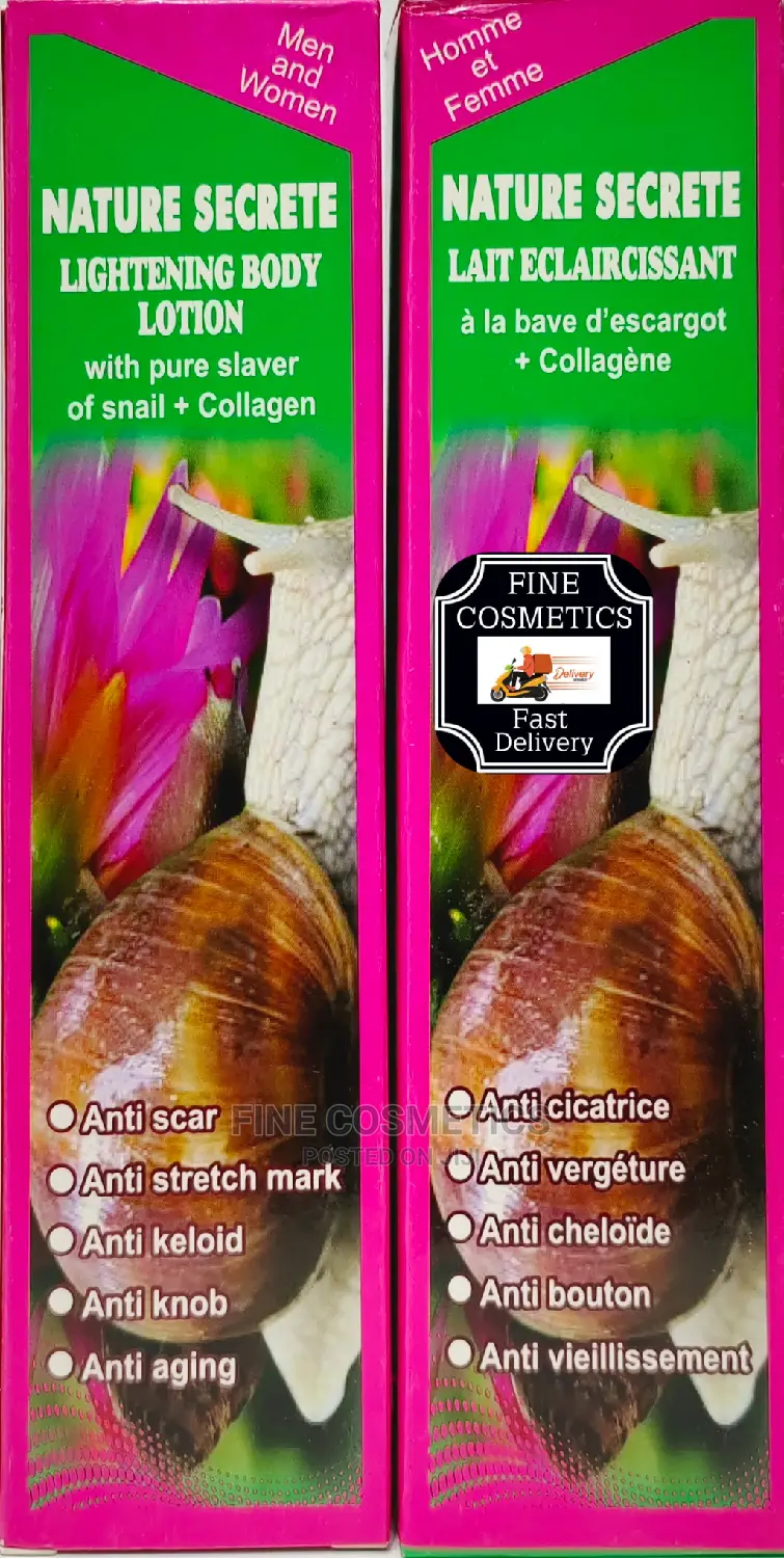 Nature Secret Lightening Body Lotion With Snail Oil+Collagen