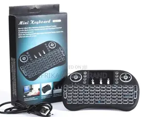 Mini 18 Backlit Wireless Touchpad Keyboard And Mouse